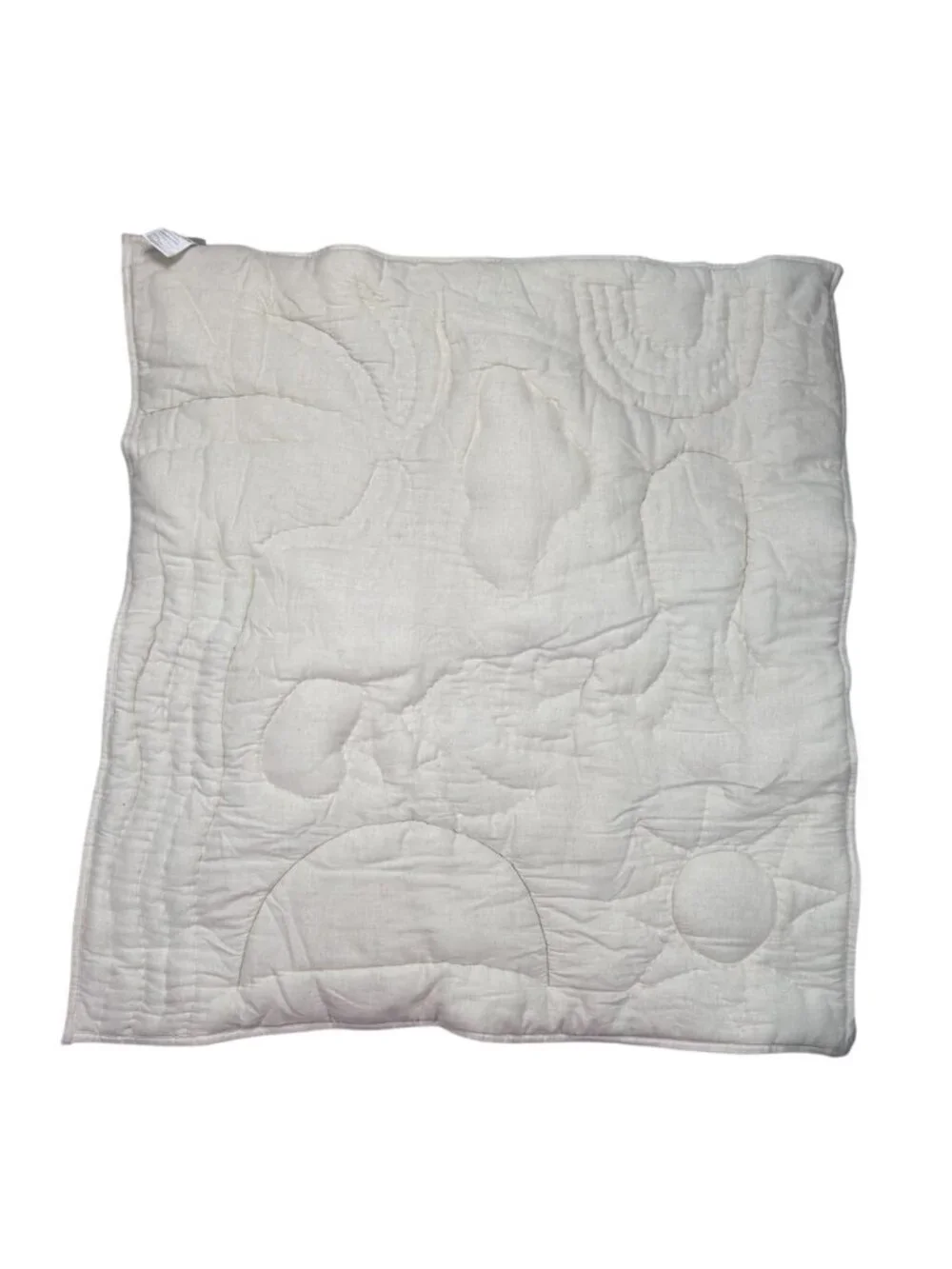 Crate and Barrel Modern Baby Activity Playmat Tummy Time Quilted Floor Mat Toys